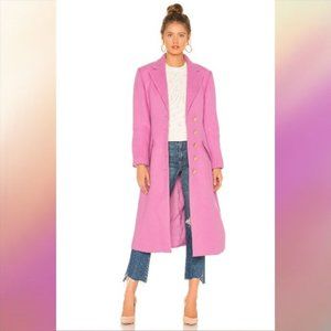 Keepsake Love Feeling Wool Blend Coat Pink